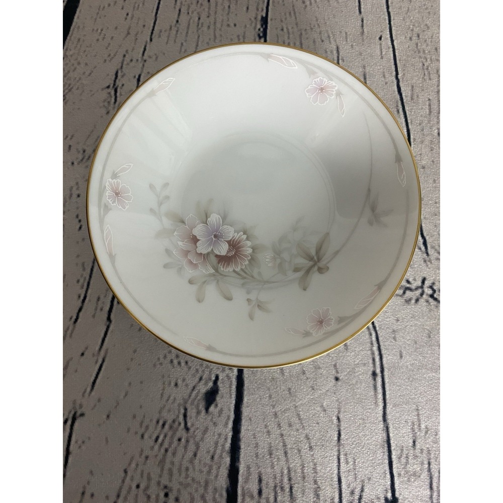 Vintage Legendary By Noritake Shrewsbury 3490 Berry Bowls 5.5" Floral Set of 4 - Picture 8 of 10